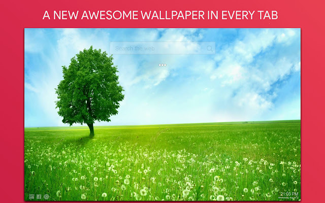 Nature Wallpaper HD Custom New Tab