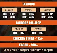 Robusta Tandoor menu 1