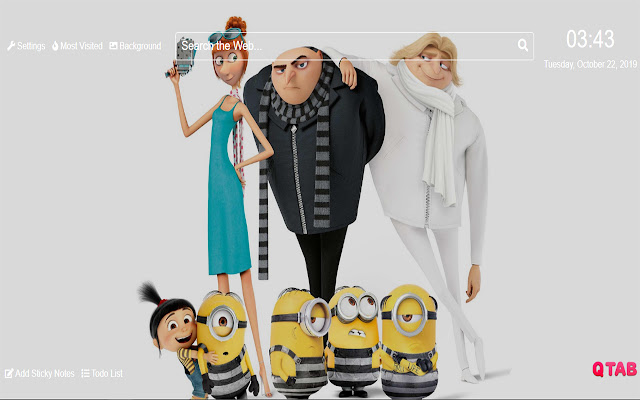 Despicable Me 3 Wallpapers for New Tab