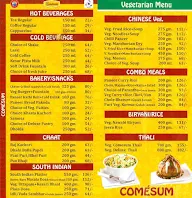 Comesum menu 1