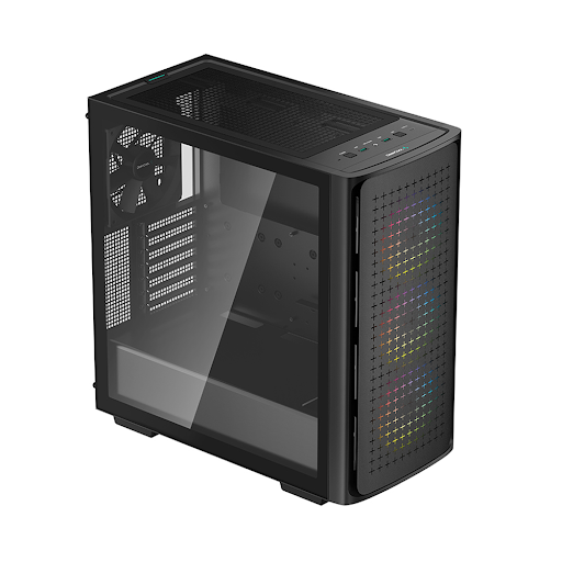 Vỏ Case Deepcool CK560 Black (3 Fan ARGB + 1 Fan Black)