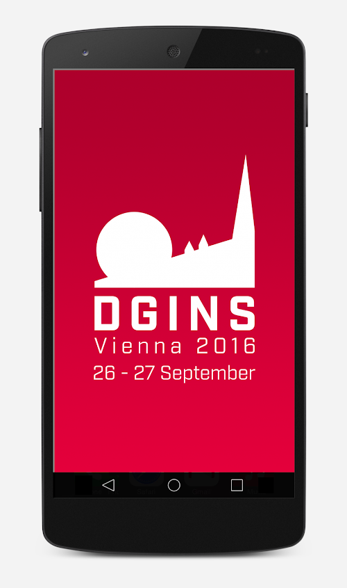 Android application DGINS 2016 screenshort