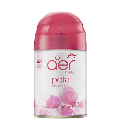 Godrej Aer Matic Petal Crush Pink Automatic Spray - 225 ml