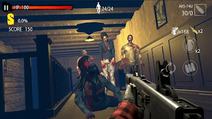 Zombie Hunter D-Day APK MOD Dinheiro Infinito v 1.0.909