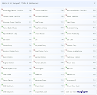 Sri Swagath Dhaba & Restaurant menu 2