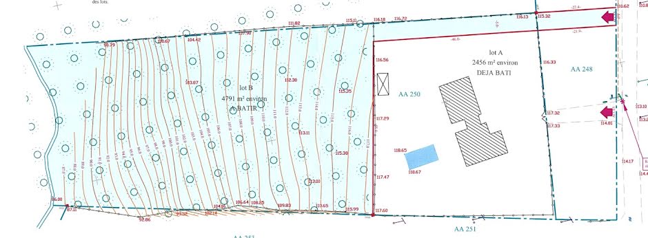 Vente terrain  4791 m² à Cuttoli-Corticchiato (20167), 265 000 €