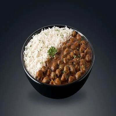 Chole Masala Rice Bowl