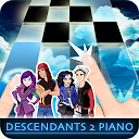 Descendants 2 Piano Tiles 4.5 téléchargeur