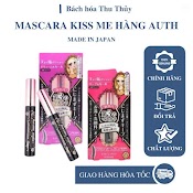 Mascara Kiss Me Hàng Auth Chống Nước, Dày Mi, Dài Mi & Tạo Mi Cong Không Lem Bhtt02