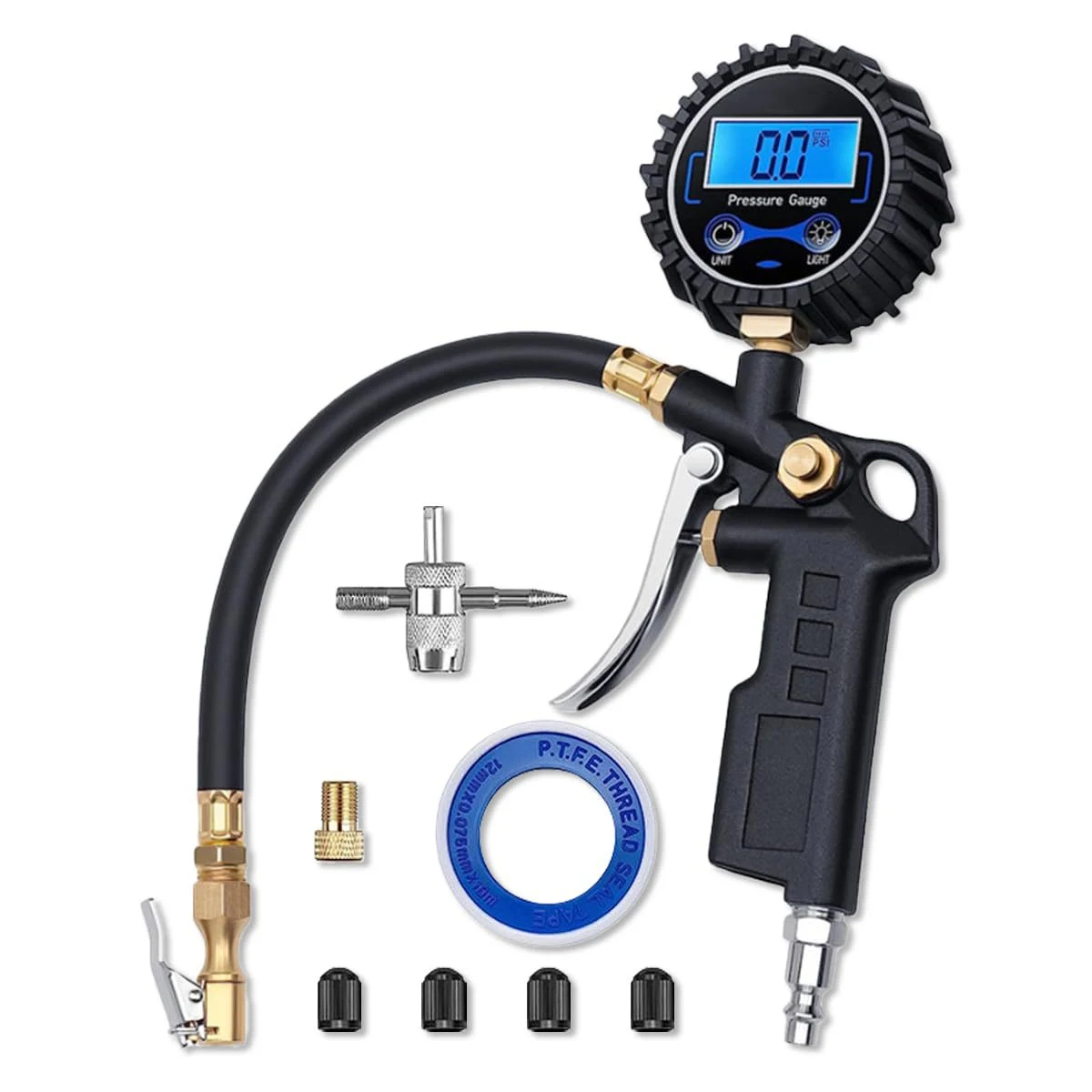 Title 1, Digital Tire Pressure Gauge for Automobiles Acc...