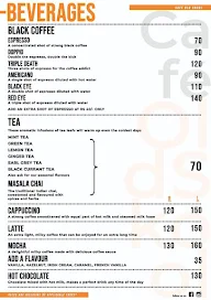 Cafe Old Skool menu 1