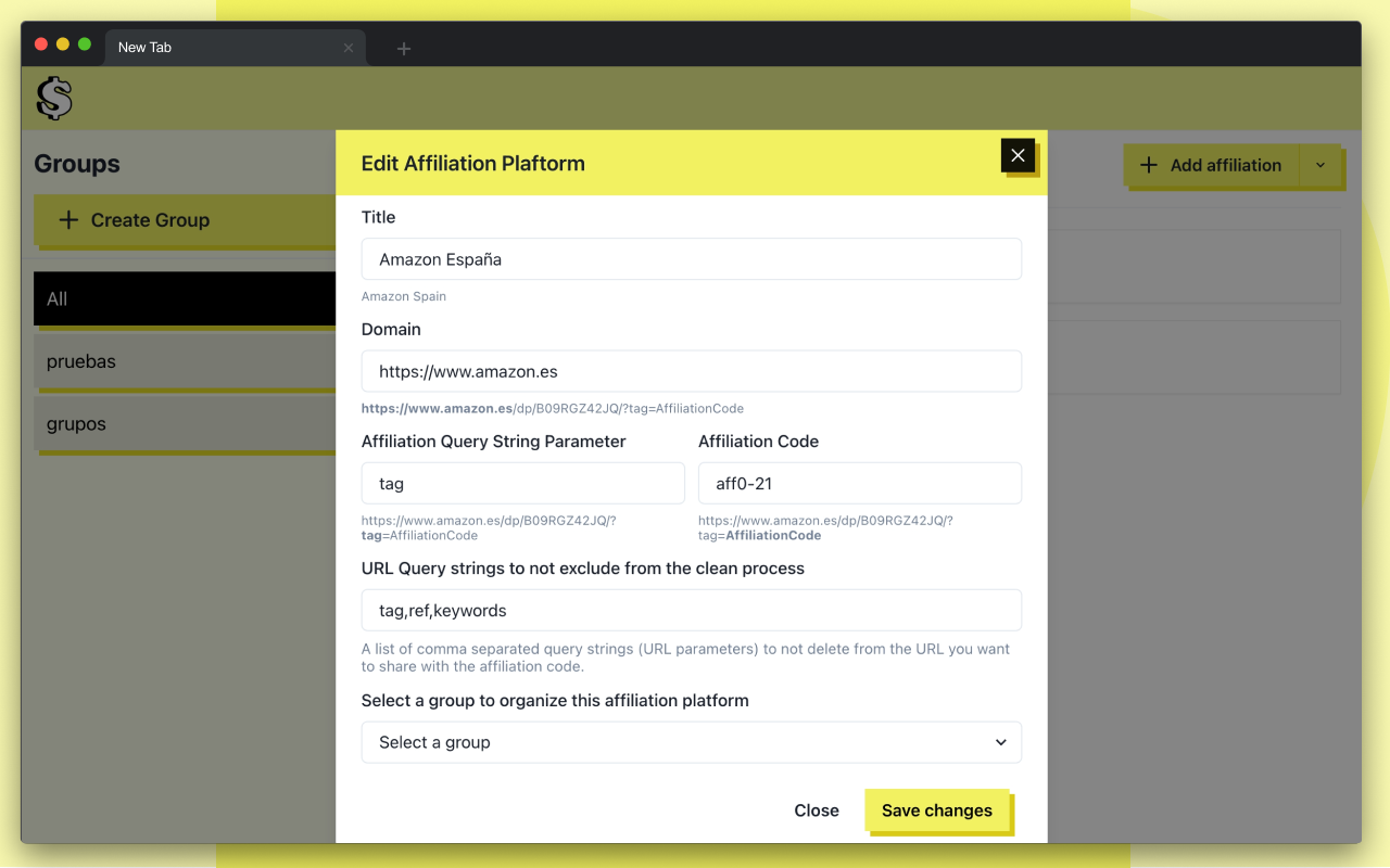 Affiliation Tools - affiliate link generator Preview image 7