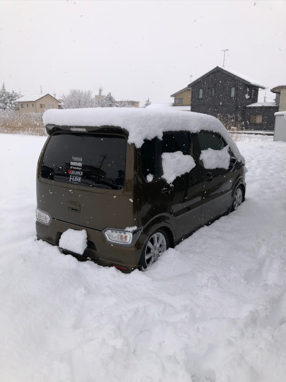 フレアの積雪・嫁車で出勤に関するカスタム事例の投稿画像1枚目