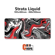 [Mã Elms10 Giảm 6% Đơn 50K] Lót Chuột - Pad Chuột - Mouse Pad - Strata Liquid Gaming - Size Lớn (90X40 Cm Và 80X30 Cm)