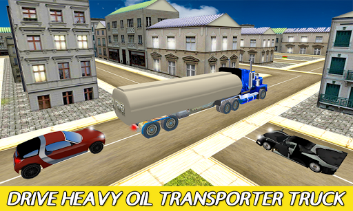 City Oil Tanker Transport Truk