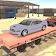 cargo train car transporter 3D icon