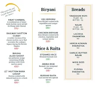 Food Theory menu 4