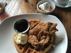 Sweet-Tea Fried Chicken and Waffles