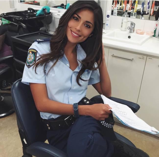 The most beautiful police girls from Australia