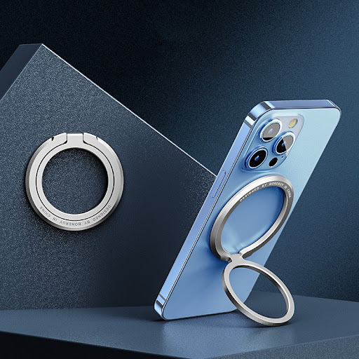 Title 8, Ultra-thin Metal Magnetic Ring Buckle Mobile Ph...