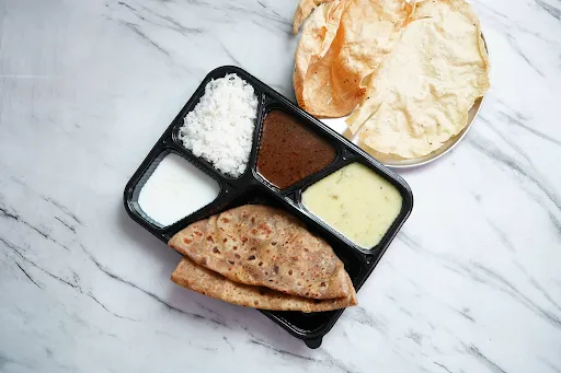 Sugar Puran Poli Thali