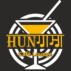 Hungama cafe lounge, Hudson Lane, Hudson Lane logo