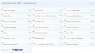 Kouzina Kafe - The Food Court menu 1