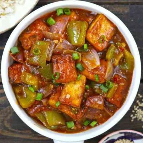 Paneer Chilli (Gravy)