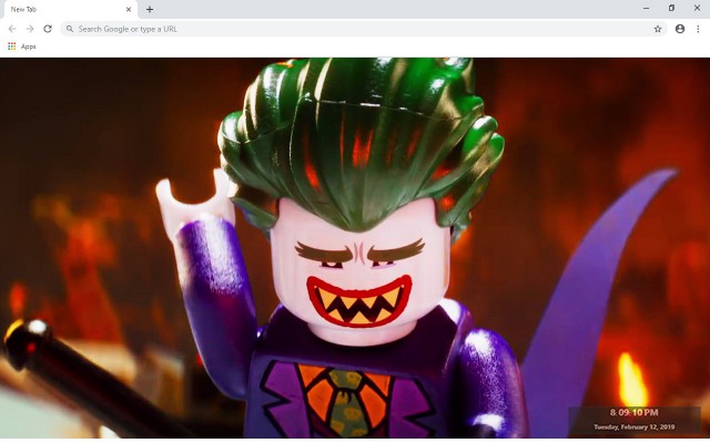 The Lego Movie New Tab Theme