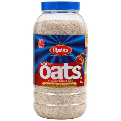 Manna Oats - White Hi Fibre - 1 kg