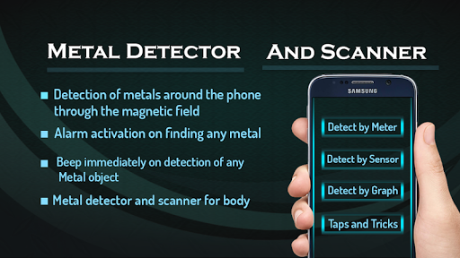 Metal Detector and EMF Scanner Metal Detector