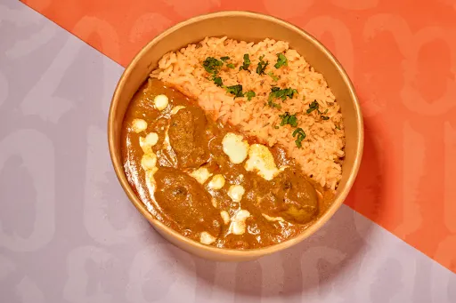 Butter Chicken Rice Bowl