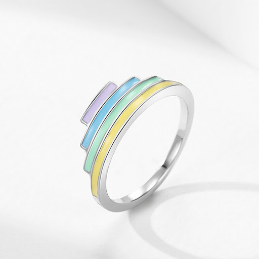 Title 2, Womens Fashion Casual Sterling Silver Dopamine...