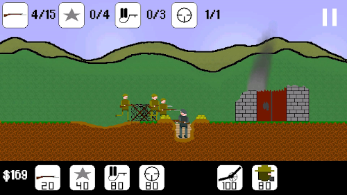 Android application Trench Assault screenshort