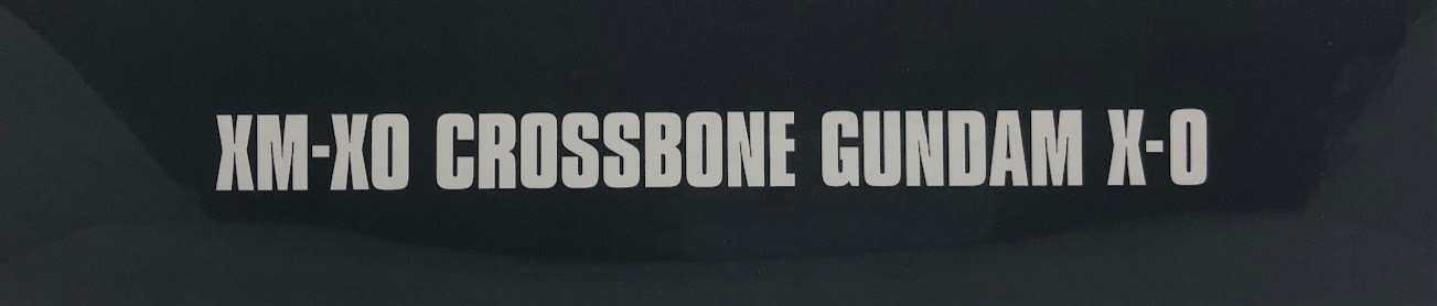 new release bandai gundam gunpla plastic model kit HG high grade premium bandai p-bandai HGUC XM-X0 Crossbone X-0 unboxing review