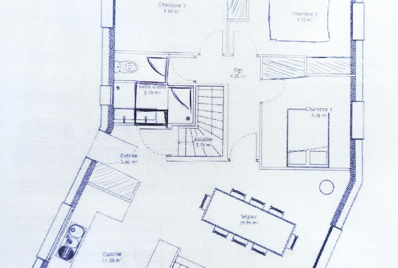  Vente Terrain à bâtir - 565m² à Saint-Savin (38300) 