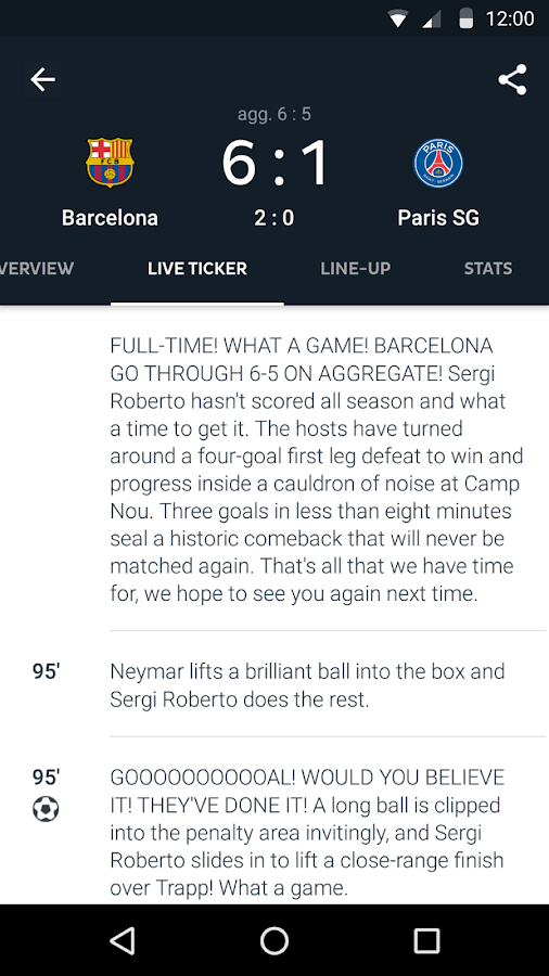    Onefootball Live Soccer Scores- screenshot  