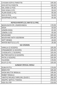 Madurai Murugaiya Vilas menu 5