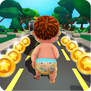 Baby Boots Run - Endless Running Game  Icon