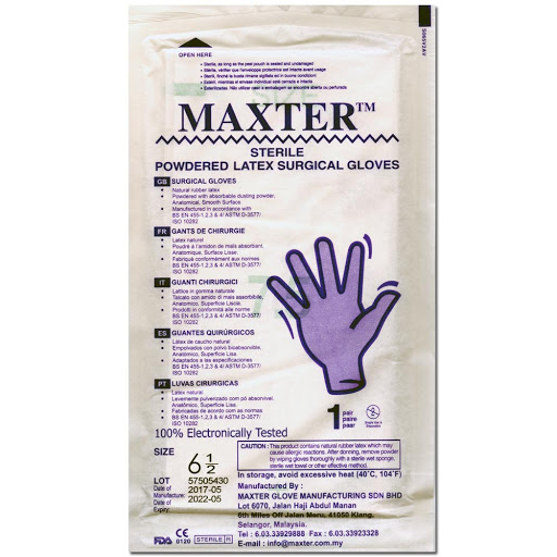 //Guantes Quirurgico Saludpack Talla 6,5 undefined
