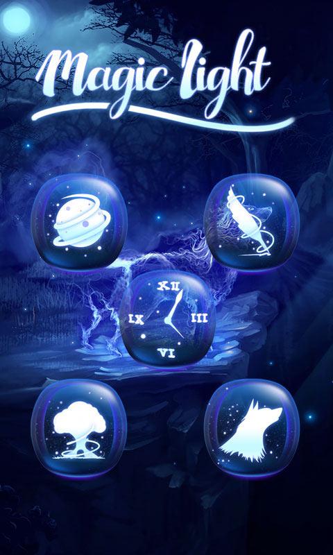Magic Light GO Laucher Screen 3