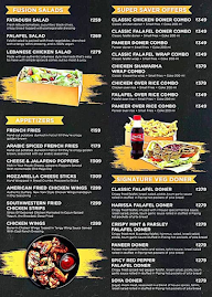 Doner & Gyros menu 1