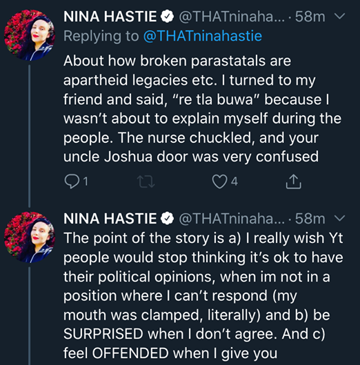 Nina Hastie Screenshot.