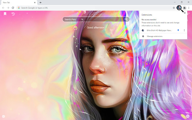 Billie Eilish PC Wallpapers New Tab