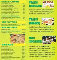 Amritsari Express menu 2