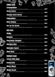 Mugs & Shots menu 1