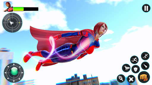Screenshot Flying Hero - Superhero Games