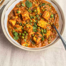 Matar Paneer Curry 