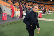 Kaizer Chiefs head coach Giovanni Solinas during the Absa Premiership match between Kaizer Chiefs and Bidvest Wits at FNB Stadium on August 07, 2018 in Johannesburg, South Africa. 