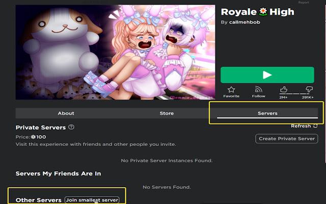 HOW TO JOIN SOLO SERVERS Roblox Server Hop Roblox + Extension 